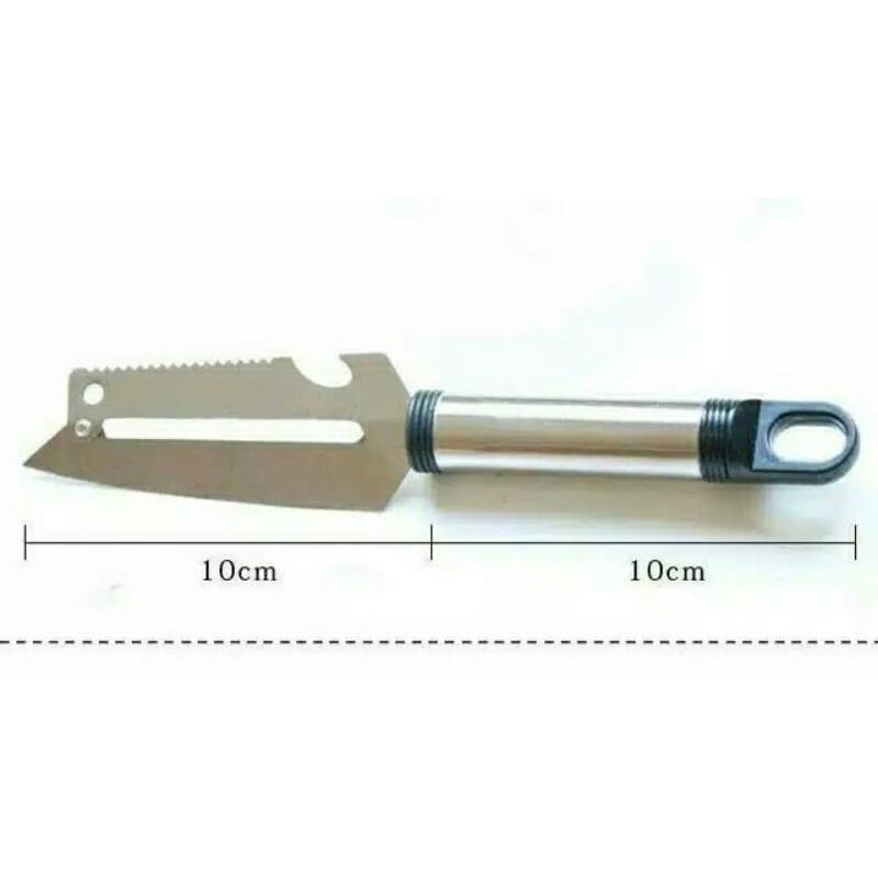 peeler/pisau kupas kulit buah /pembuka tutup botol multifungsi/pisau peeler/ piler inok/inox/peeler inox