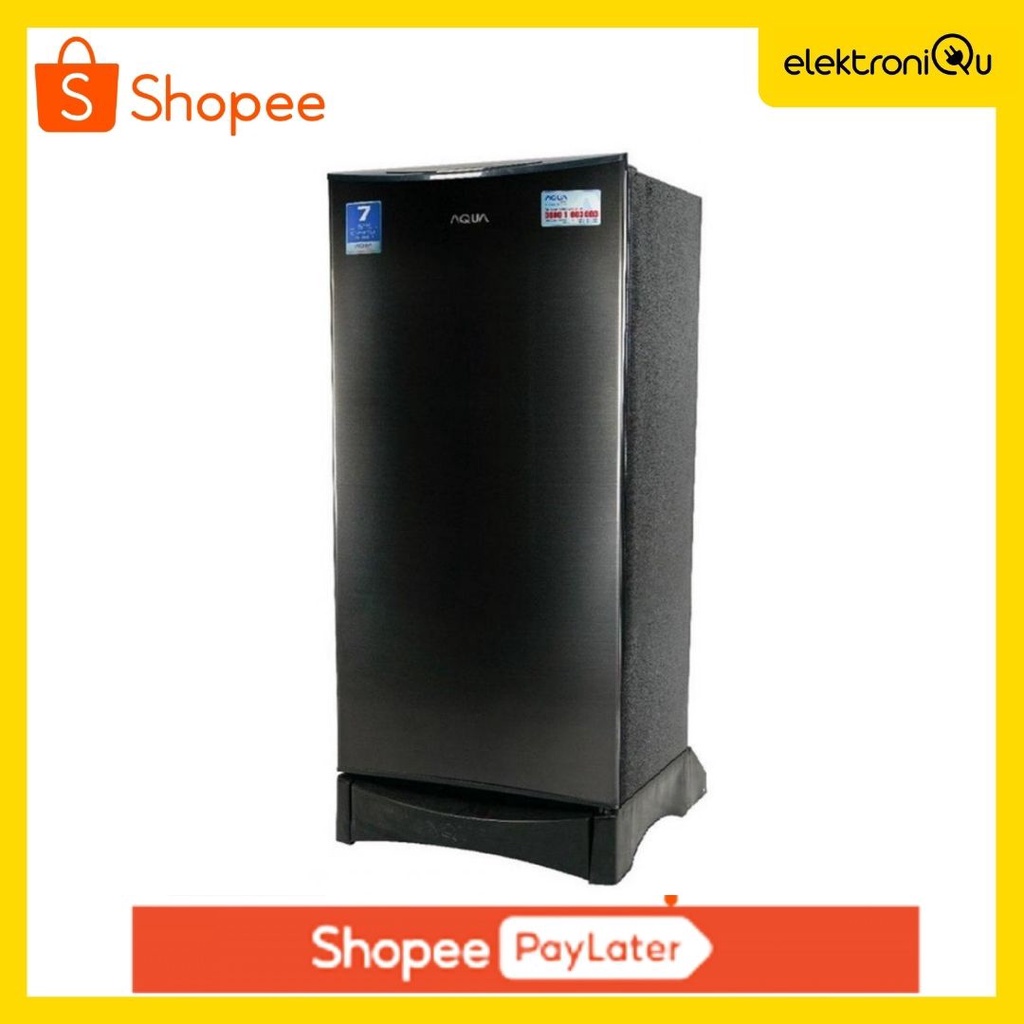 LEMARI ES AQUA AQR-D190-LS/DS 165 LITER/KULKAS AQUA AQR-D190