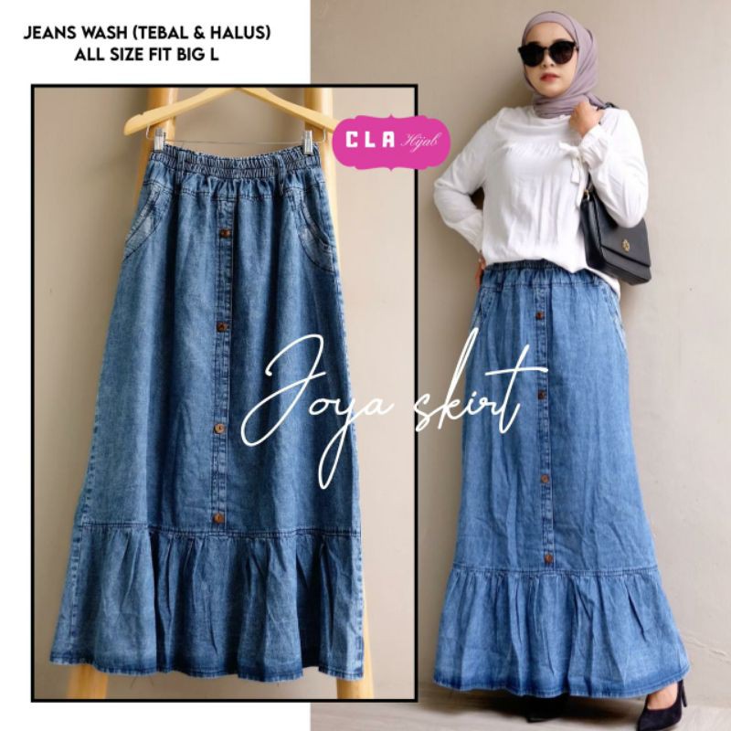 JOYA SKIRT JEANS BY CLA