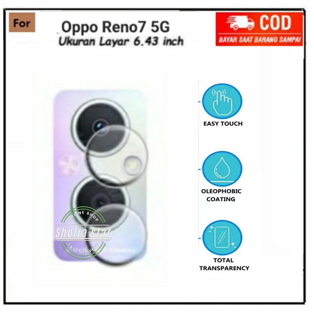 2IN1 TEMPERED GLASS RENO 7 5G 7Z 5G TG LAYAR ANTIGORES KACA FULL COVER