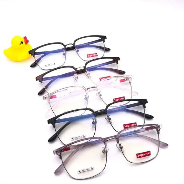 Kacamata Vintage Retro Supreme Square S6208