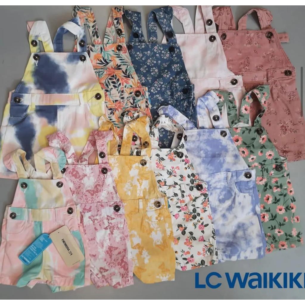 LC Waikiki Denim Overall Baby | Baju Kodok Anak Perempuan Bayi