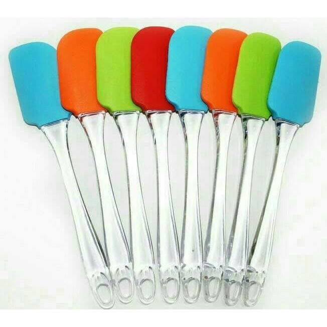 Spatula Silikon MINI Alat Masak Tahan Panas Anti Lengket