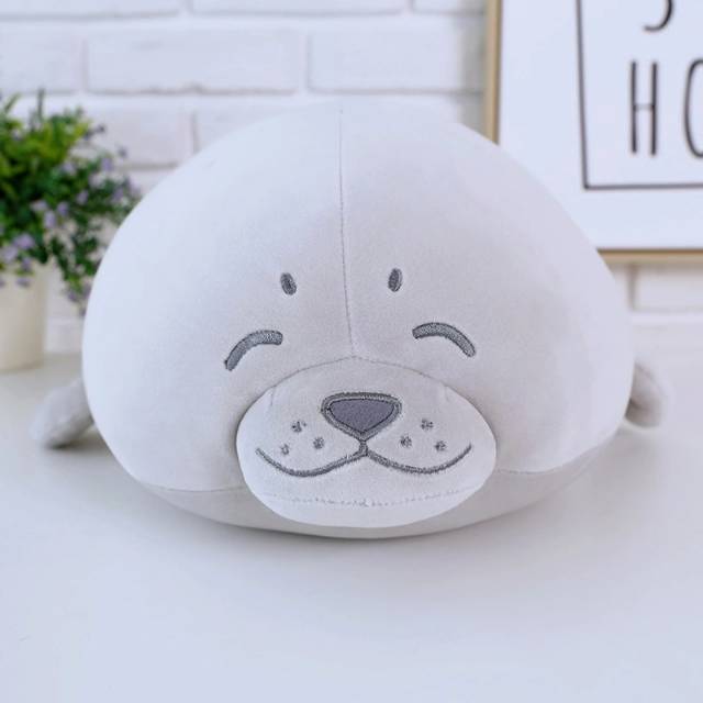 SOFT SEAL IMPORT DOLL BONEKA ANJING LAUT KECIL 30CM