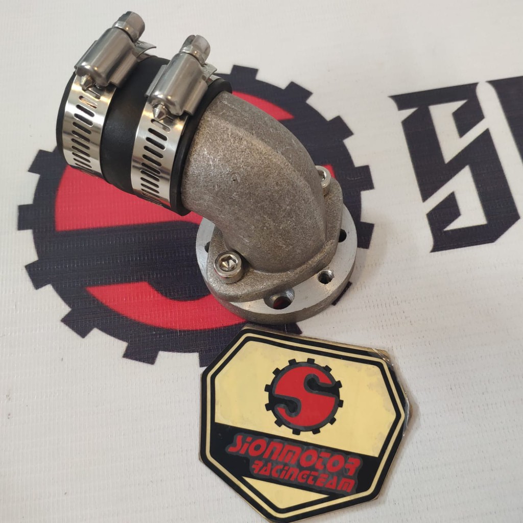 Maniful Manifold Modifikasi Rubahan Bebek Ke Karburator 26-28