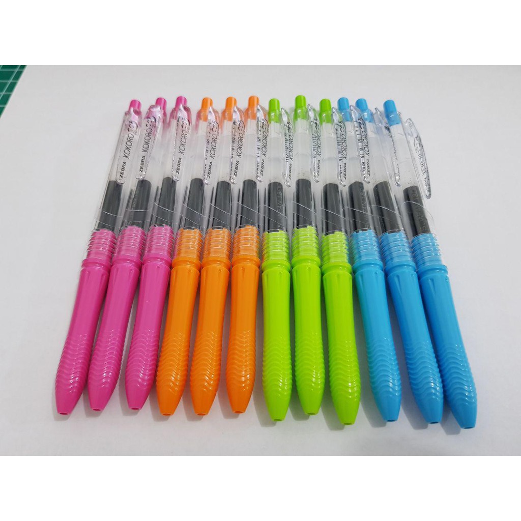 

Pulpen Zebra Kokoro Sweet Gel Tinta Hitam 0,5 mm (Barrel Colour : warna-warni)