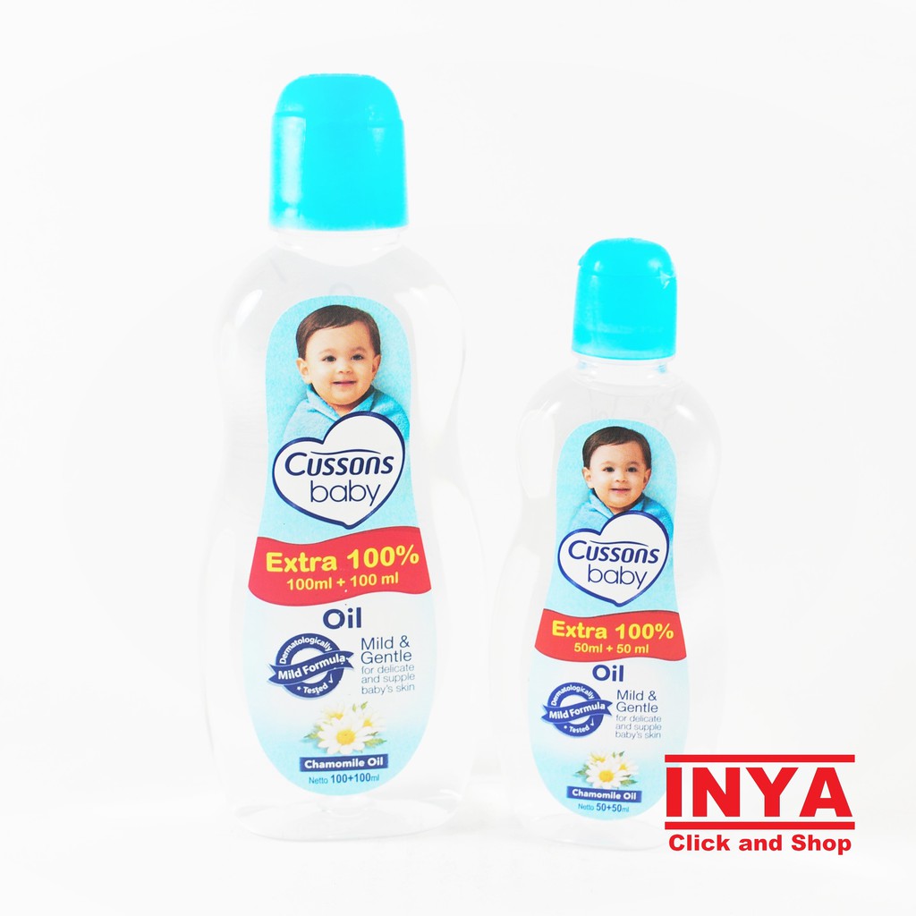 CUSSONS BABY OIL MILD &amp; GENTLE CHAMOMILE OIL 50ml