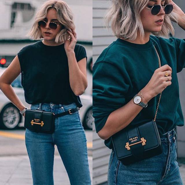 TAS PINGGANG PRADA CAHIER BELT BAG 1126