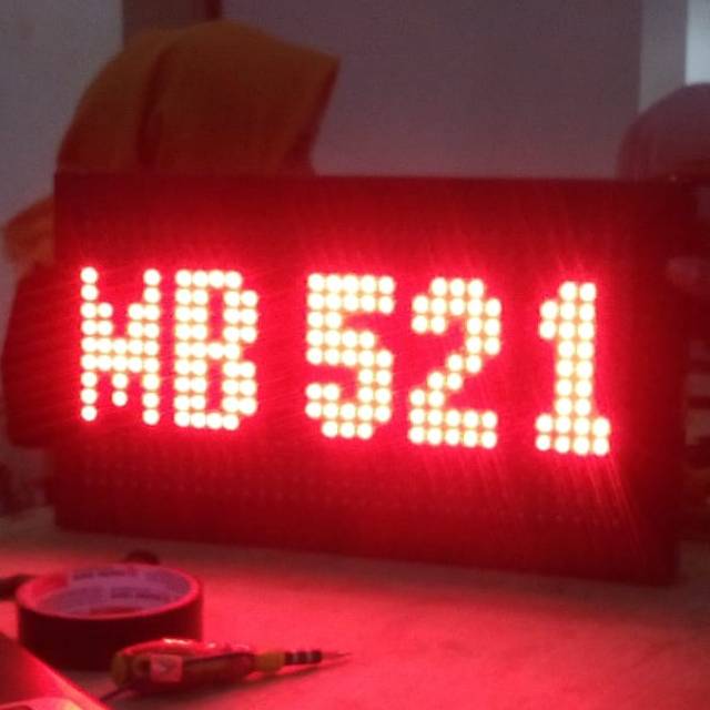 Display led Gereja Kcl kontrol Remot TV digital penujuk no lagu kitab digital gereja