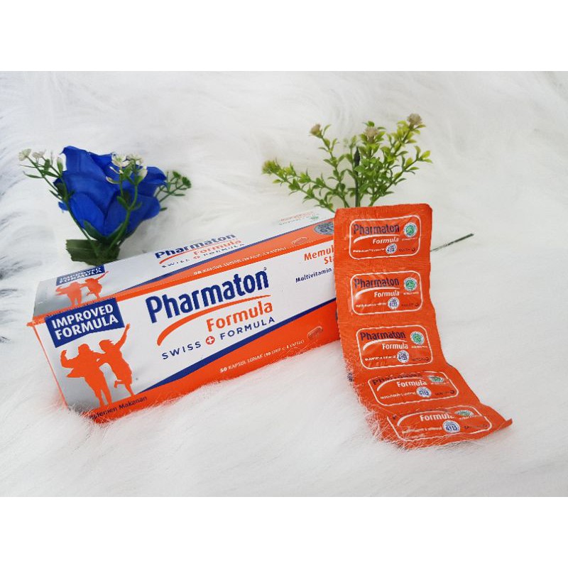 Pharmaton formula per strip 5 kapsul