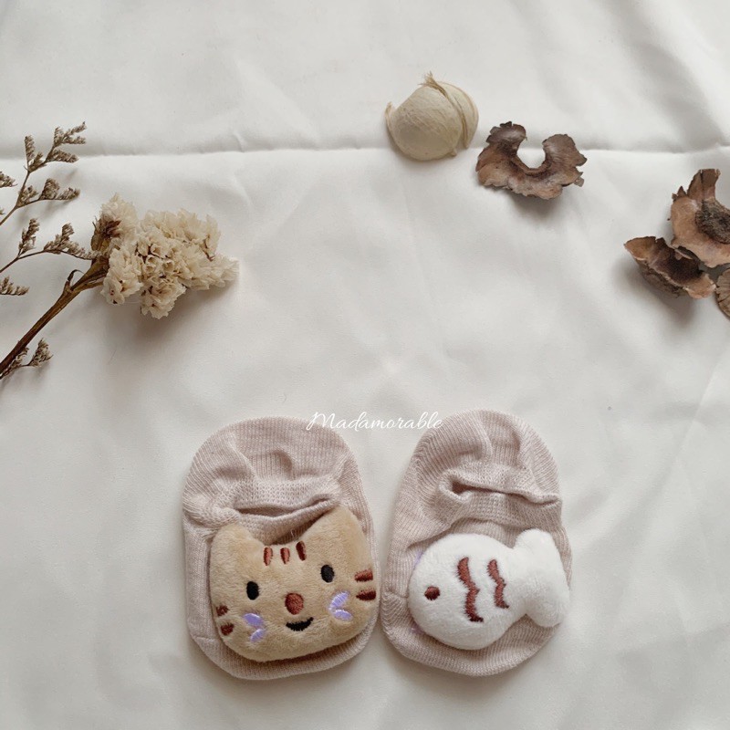 kaos kaki baby new born / baby socks 3d / kaos kaki lucu