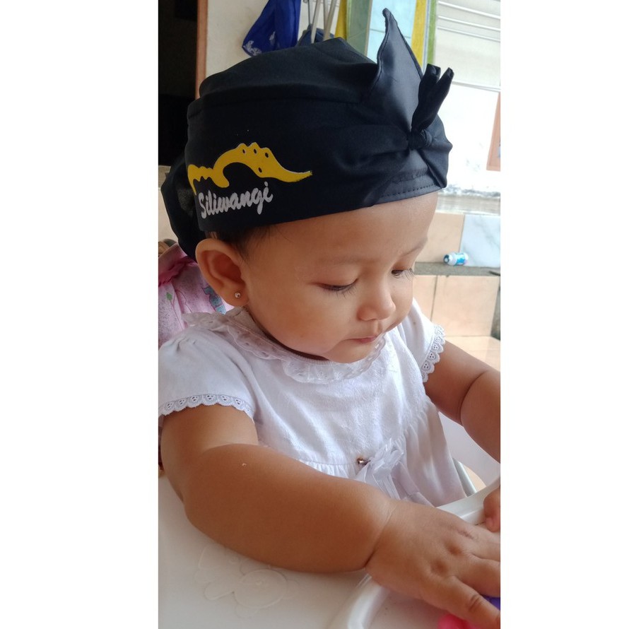 Blangkon Sunda Putra Silihwangi / Ikat Kepala Sunda Silihwangi Anak / Blangkon Silihwangi Bayi Bayar COD