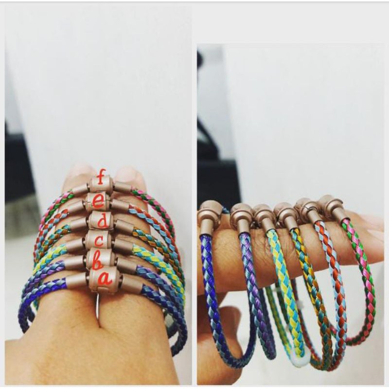 free 2karet,Gelang kawat anti air/ gelang pandora/gelang kuncian swasa 3mm