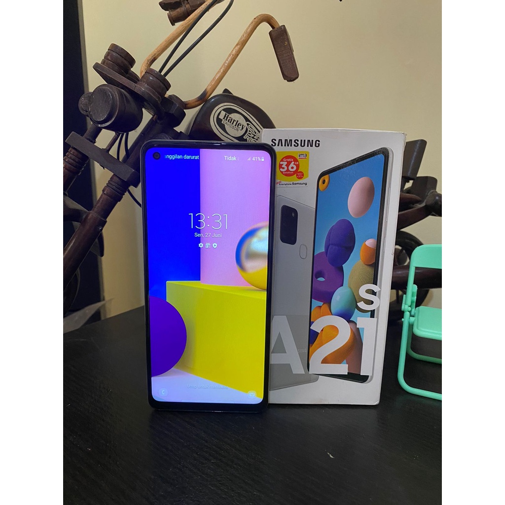 SAMSUNG A21S RAM 6/128GB SECOND BERGARANSI RESMI