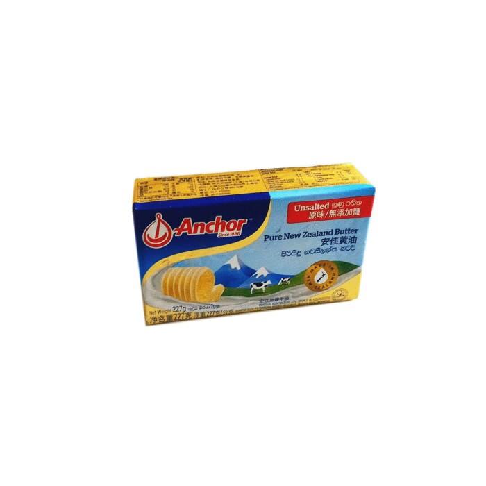 

Anchor Unsalted Butter 227 GR Halal Enak Import New Zealand Premium Best Seller