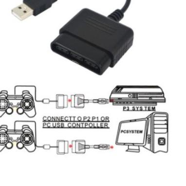 Special Price Stik PS2/ Converter USB 1/2 Slot Stik PS2 ke PS3 /X3 Gamepad Bluetooth Smartphone Hold