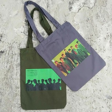 TAS TOTE BAG NCT BAHAN DRILL TAS WANITA REMAJA JAWA TIMUR