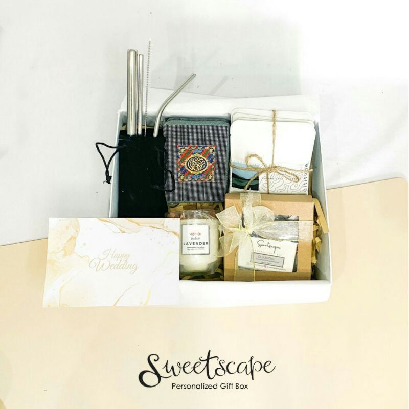 

Gift Box Package 201-Paket Hampers 201 - Wedding Gift - Wedding Hampers