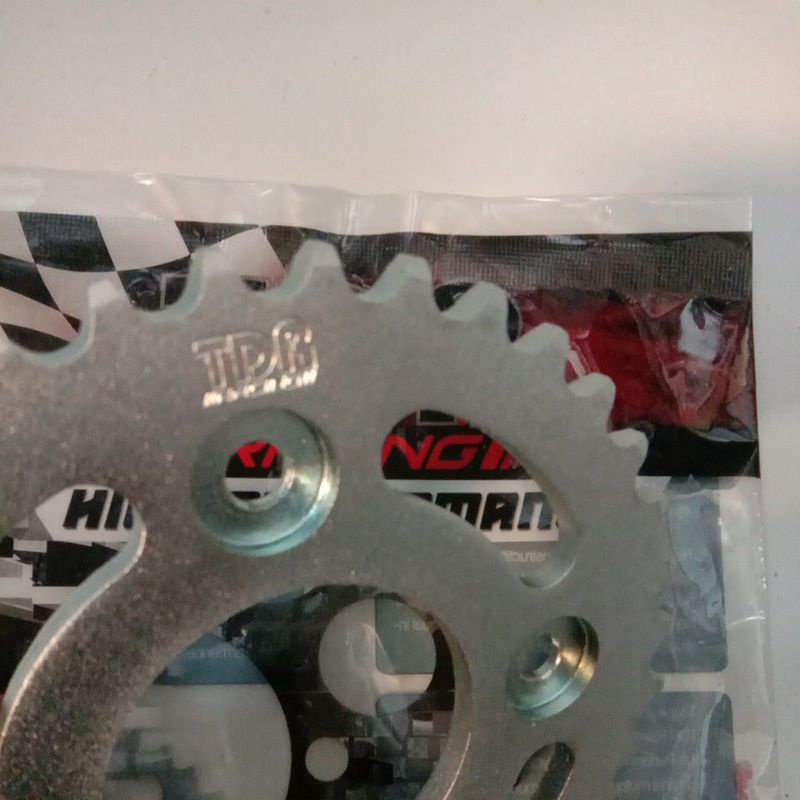 GEAR Gir Belakang TDR Model ORI ORISINIL 420 35T 37T 35 37 T KARISMA KHARISMA BLADE SUPRA X 125 X125-FI FI REVO ABS FIT ABSOLUTE Sprocket Front-3