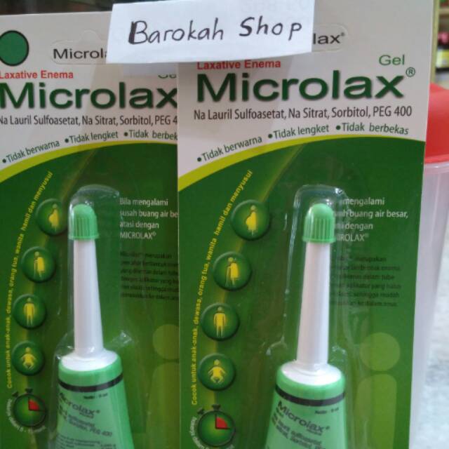 Microlax Laxative Enema Obat Susah Bab