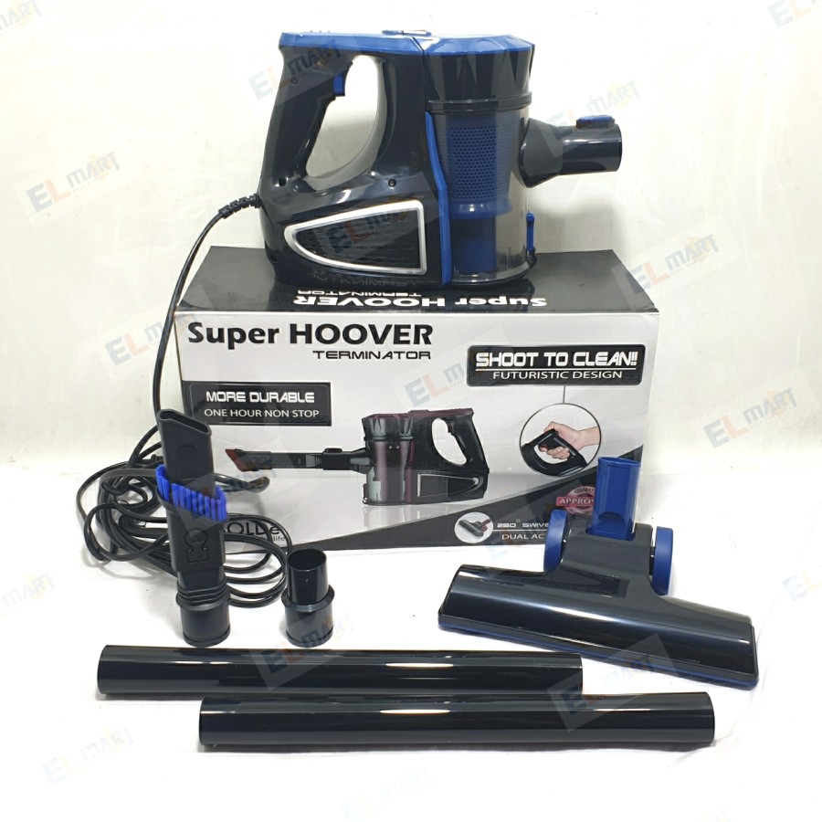 Vacum Cleaner BOLDe Super Hoover Terminator Penyedot Penghisap Debu Dual Action System-4