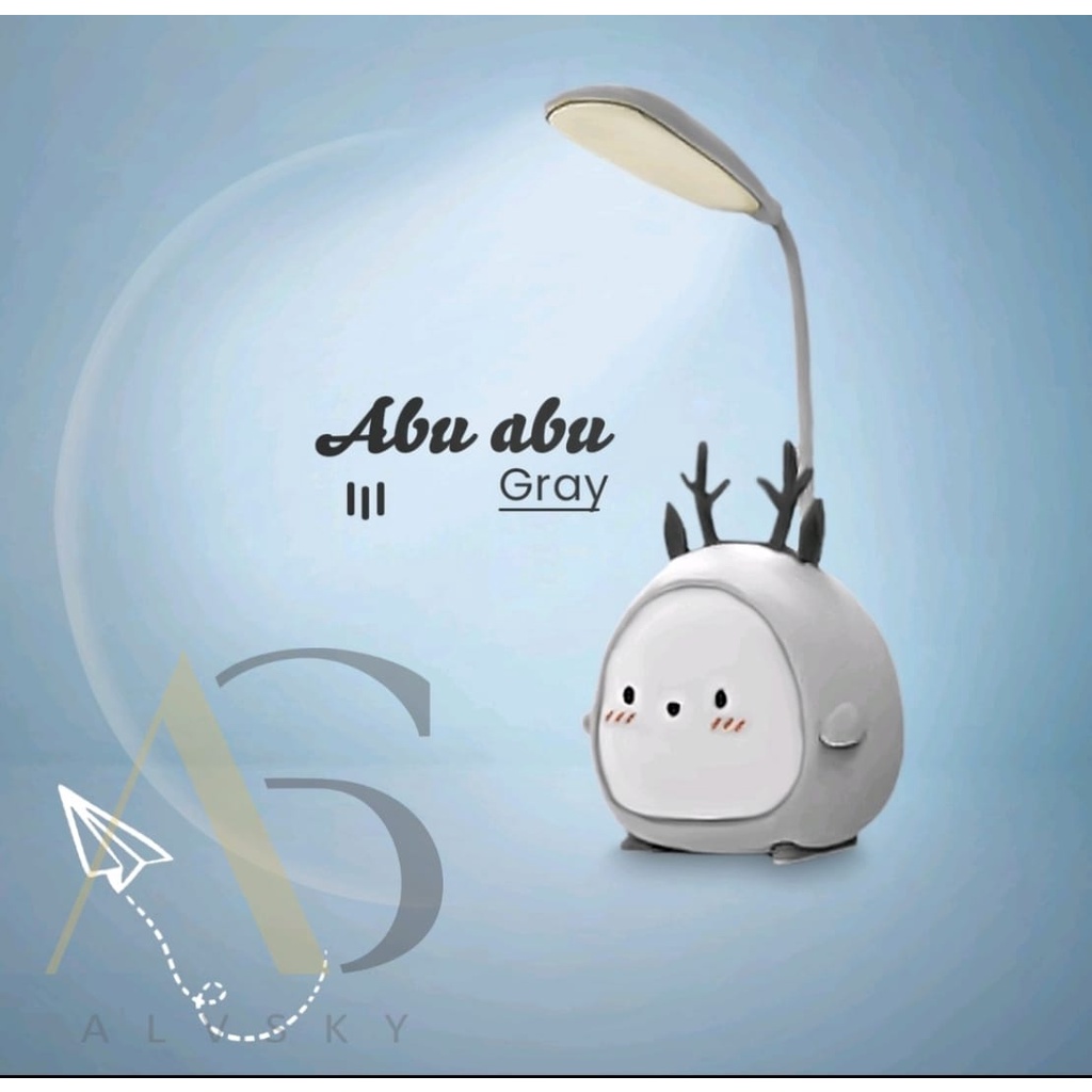 LAMPU MEJA LED DEER / LAMPU BACA / LAMPU BELAJAR / READING LAMP / LAMPU MEJA BELAJAR ANAK KARAKTER LUCU