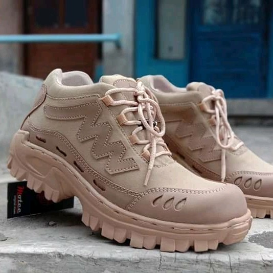 SEPATU gunung tactical kets 4inci TERBARU SAFETY UJUNG BESI