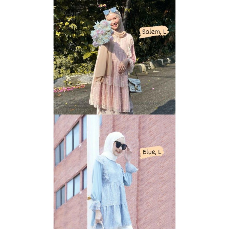 Alice Blouse by Vanilla Hijab