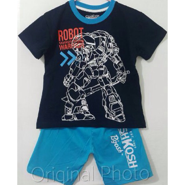 Setelan anak robot ukuran besar 7-10thn