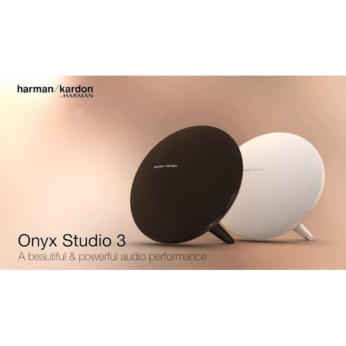 PROMO.. Harman Kardon Onyx Studio 3 Portable Bluetooth Speaker Original