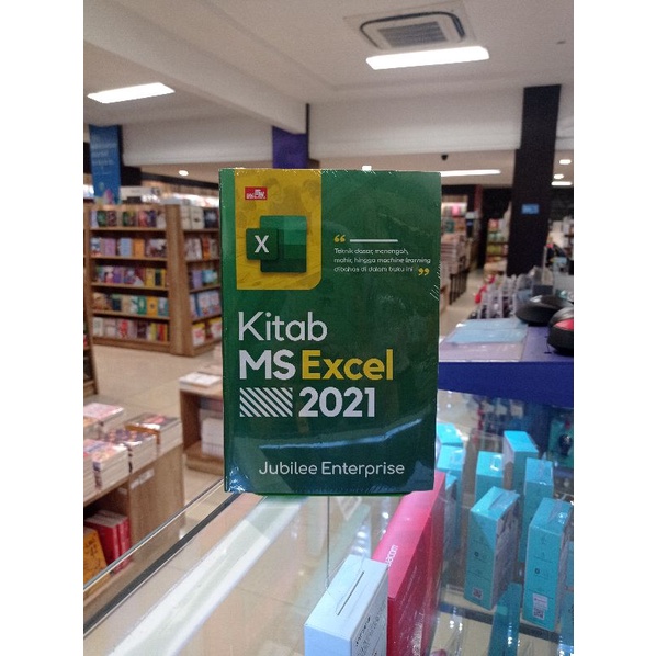 Buku Kitab MS Excel 2021 - Jubilee Enterprise Original Gramedia