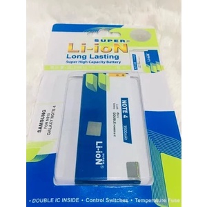 Baterai Samsung Galaxy Note 4 N910 3500mah Super Li-ion Double Ic Power