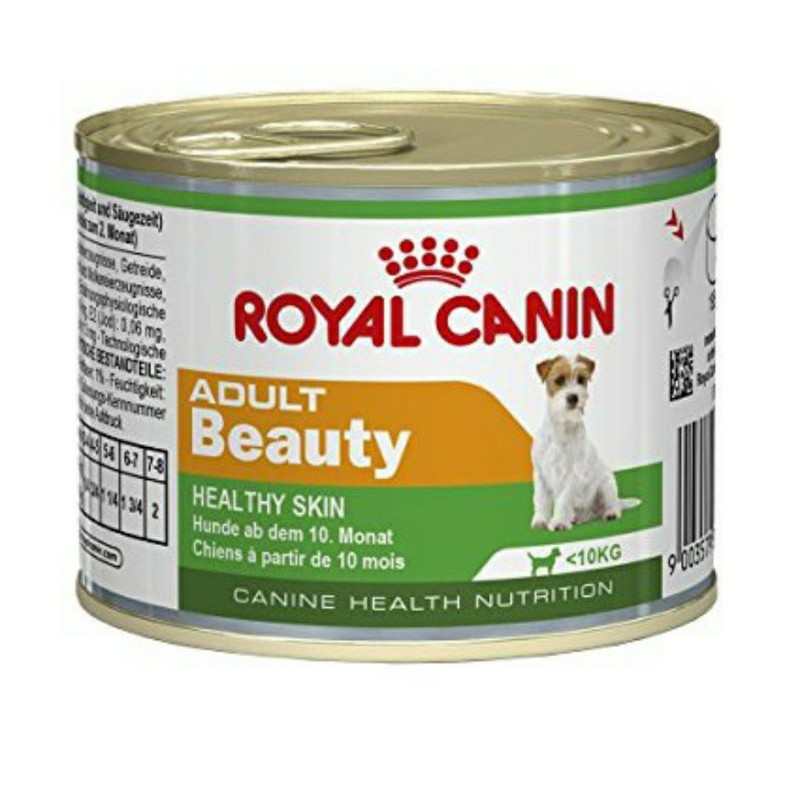 Royal Canin Mini Adult Beauty Can Makanan Anjing Dewasa Wet 195gr / Royal Canin Adult Beauty 195gr