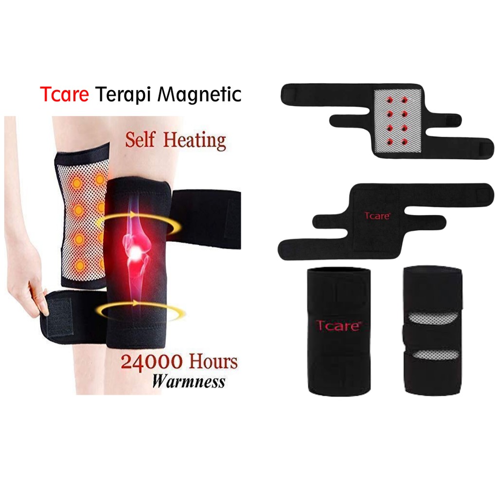 TCARE Terapi Magnetic Knee Brace,terapi lutut,Pemanas Lutut