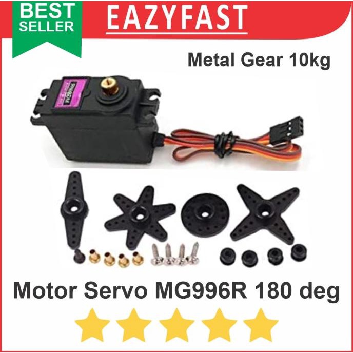 MG996 MG996R MG 996 Motor Servo TowerPro Tower Pro Metal Gear 10 Kg efst90 Murah