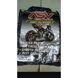 Jas hujan ASV 1 tebal size XXL label bhs inggris