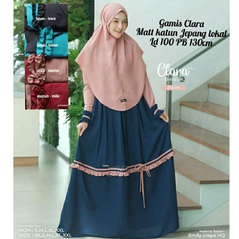 gamis rempel bawah