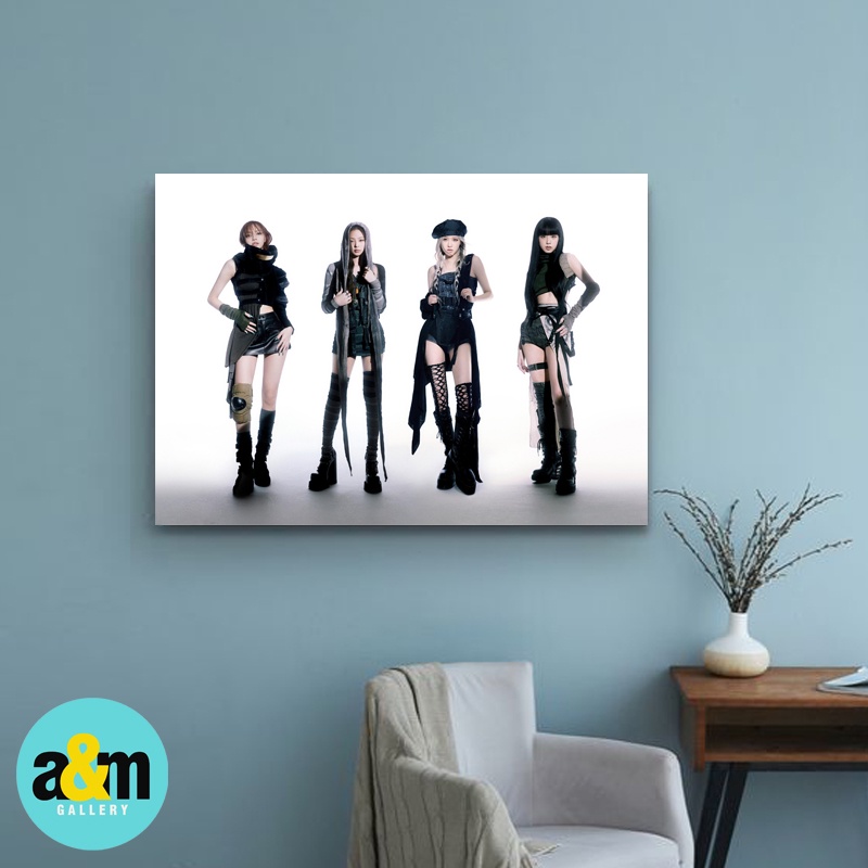 Poster Kayu BLACKPINK BORN PINK VERSION Hiasan Dinding Kamar K-POP I Pajangan Dinding Kamar K-POP Wall Decor Kamar - A&amp;M