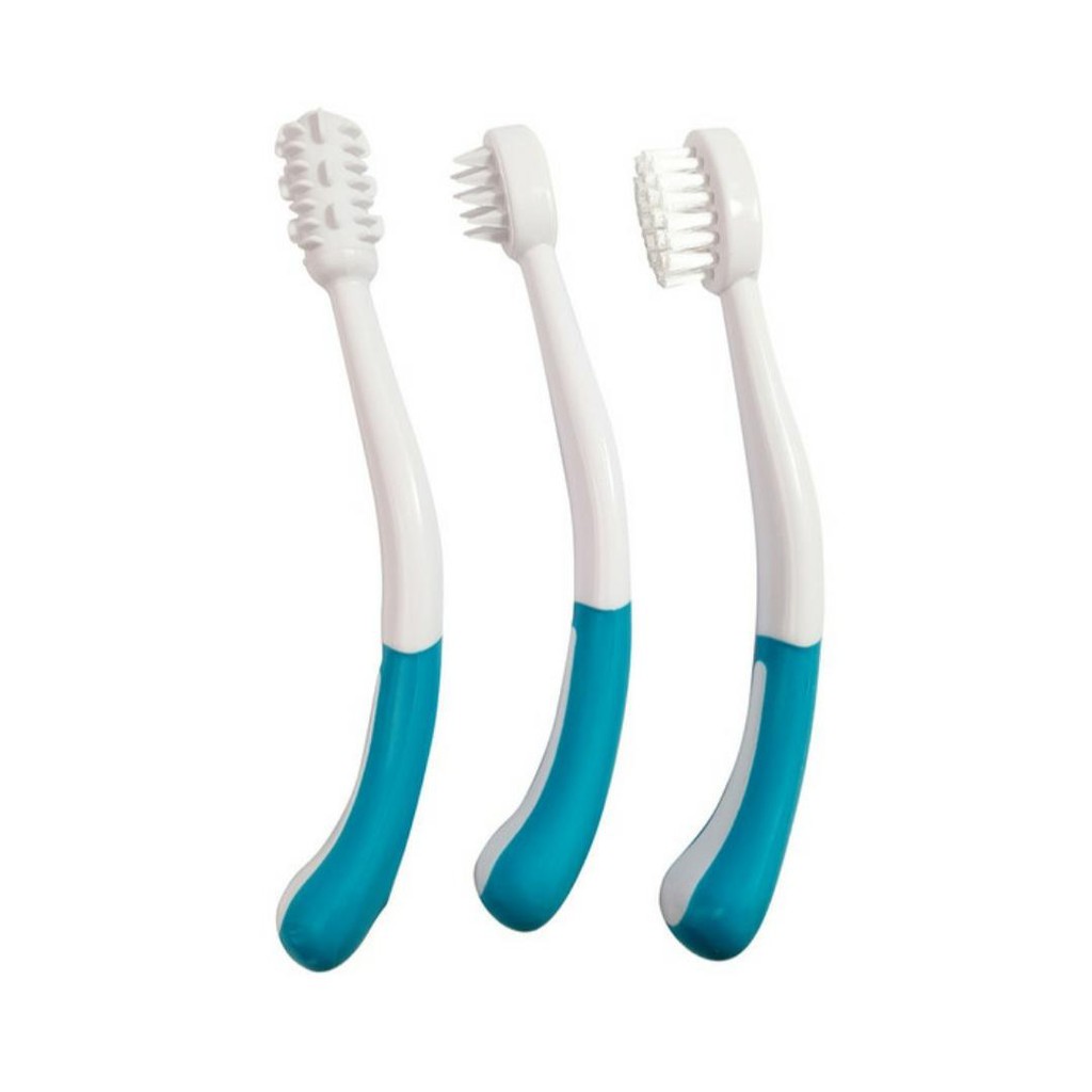 Little Giant LG 1127 Baby Soft Grip ToothBrush Set pk 3 Sikat Gigi