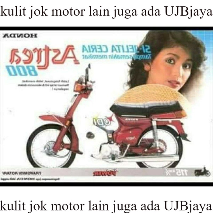 Sarung Jok Motor Astrea 800 BAHAN ORI Kulit Jok Motor Astrea 800 K3