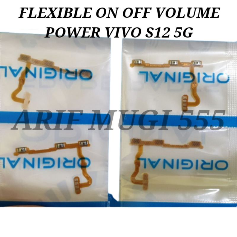 FLEXIBLE FLEXIBEL POWER ON OFF VOLUME VIVO S12 5G ORIGINAL