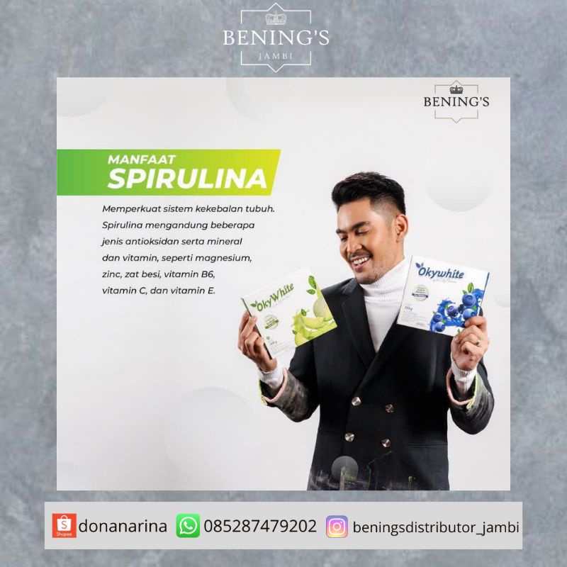 OkyWhite Benings Minuman Pemutih Badan