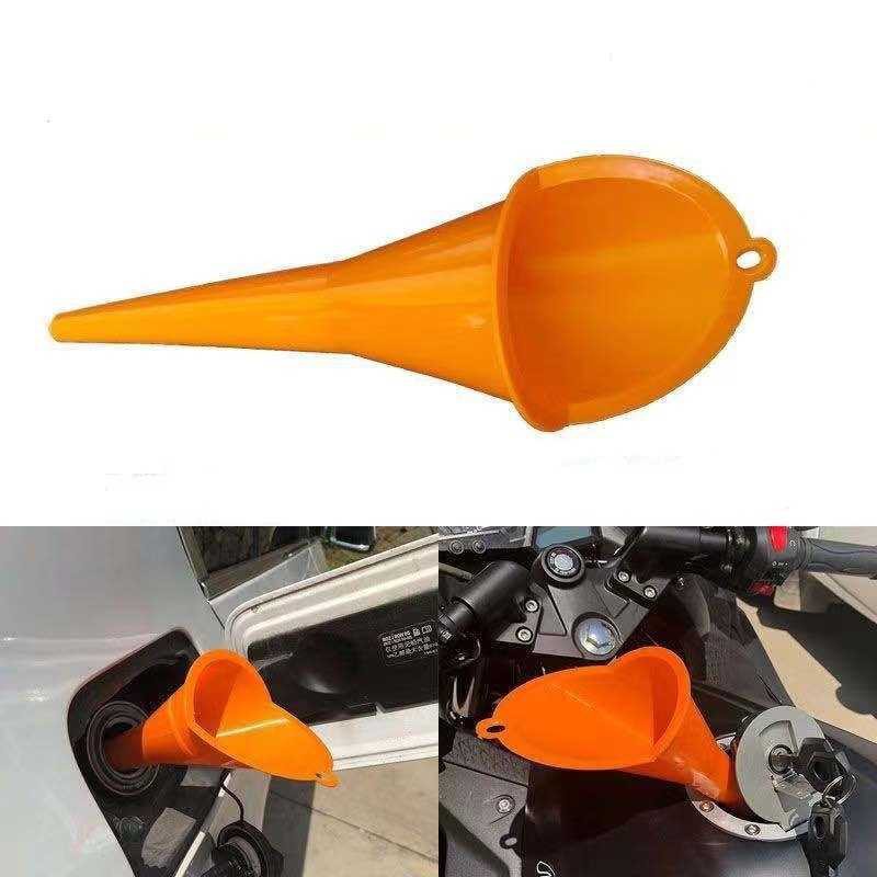 Corong Panjang Kerucut Air Minyak Oli Isi Bensin Oil Solar Long Mouth Funnel