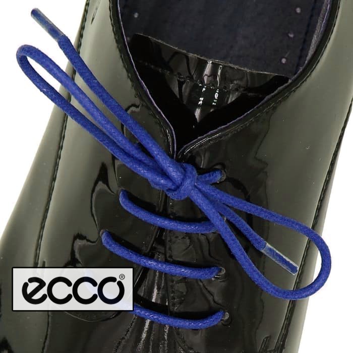 Tali Sepatu Lilin Navy 120cm ( ECCO waxed Shoelace )