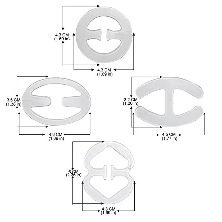 GELASA Bra Clip BH Klip Strap Adjuster Pengikat Tali Bra BH