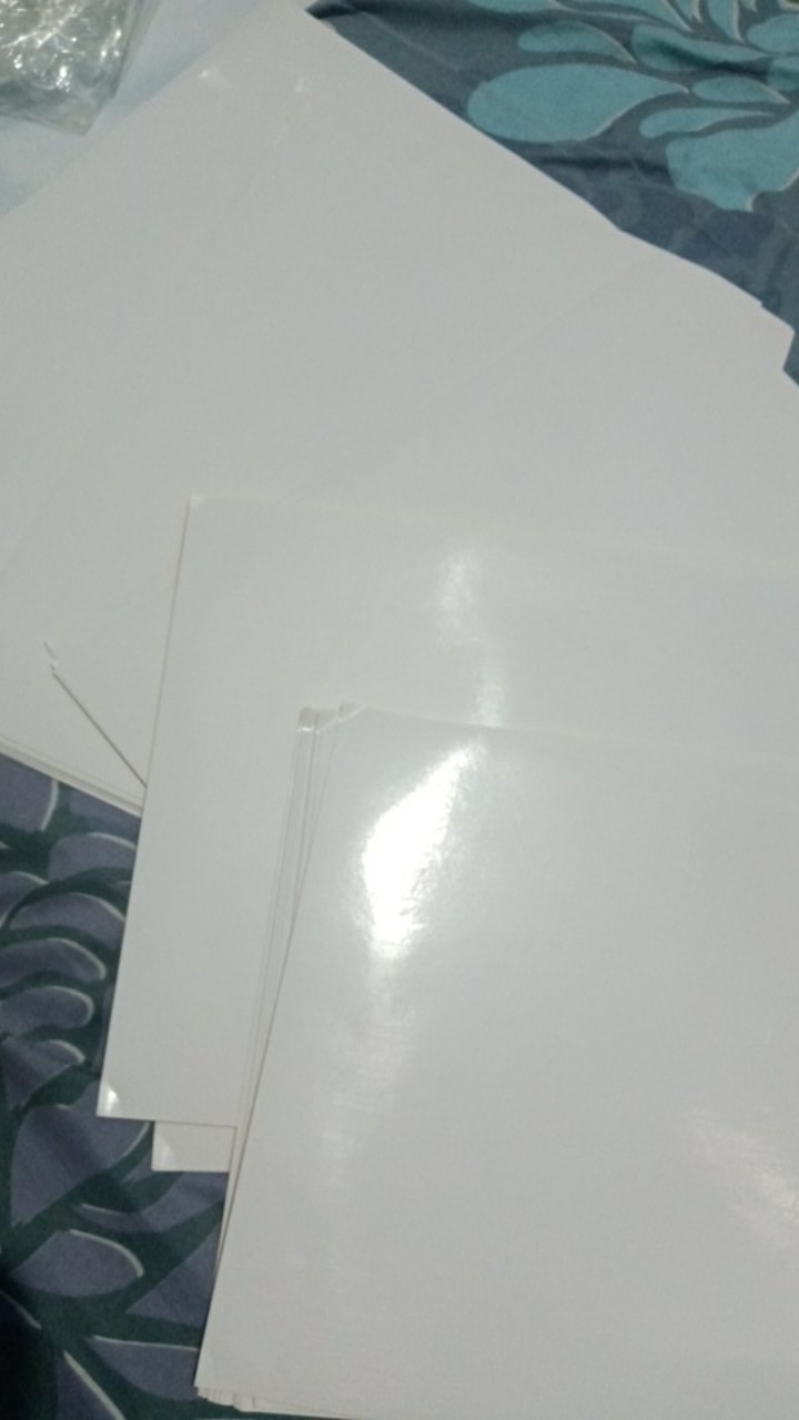  Kertas  stiker  kilap A4 camel glossy  chromo  Shopee 