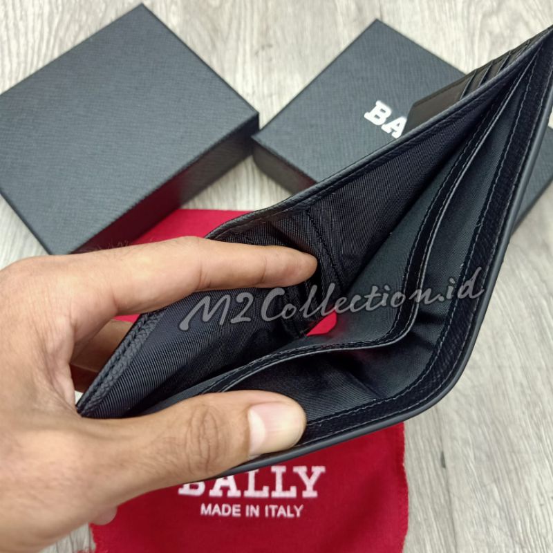 Dompet Bally Trasai Men Wallet Dompet Lipat Mirror Quality