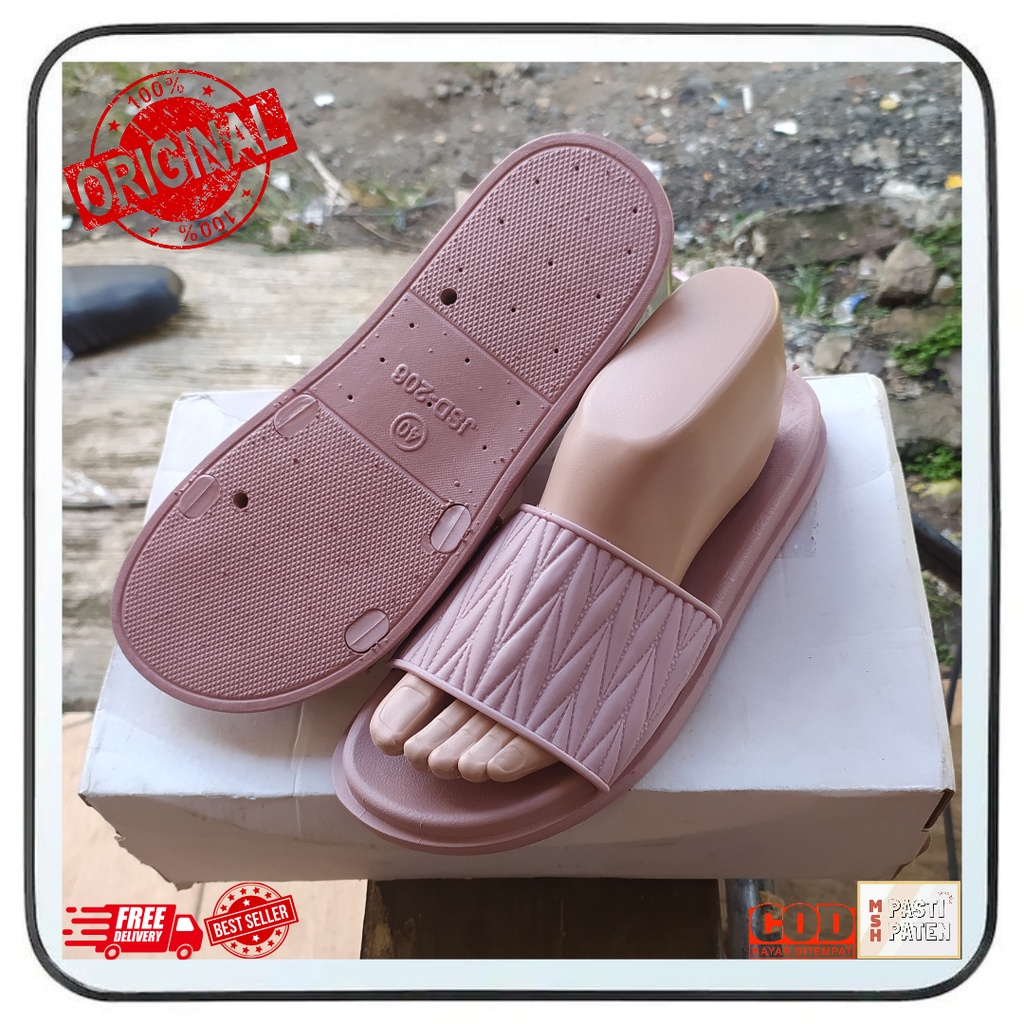 Sandal jelly wanita Sandal selop wanita Sandal impor ori balance jsd 206 size 37-41