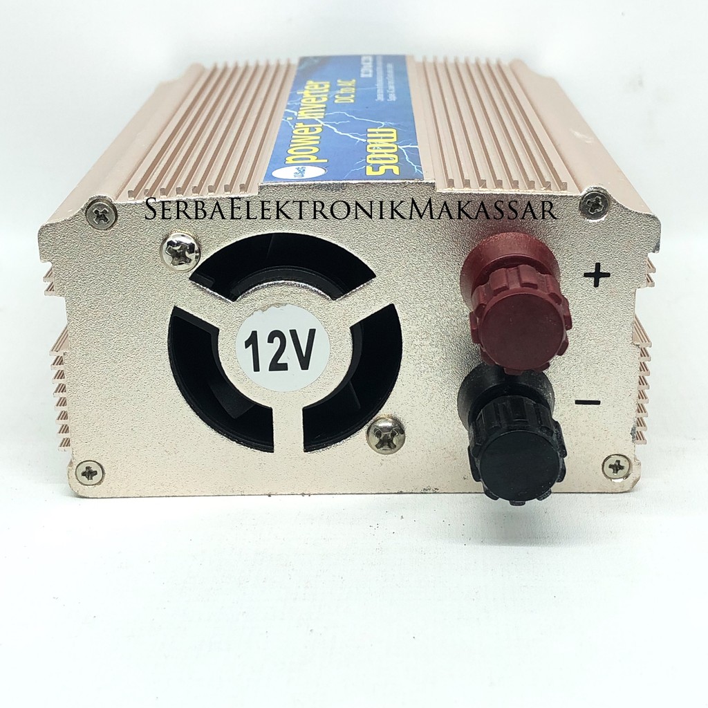Power Inverter 500 Watt Merk USAT DC 12Volt to AC 220Volt