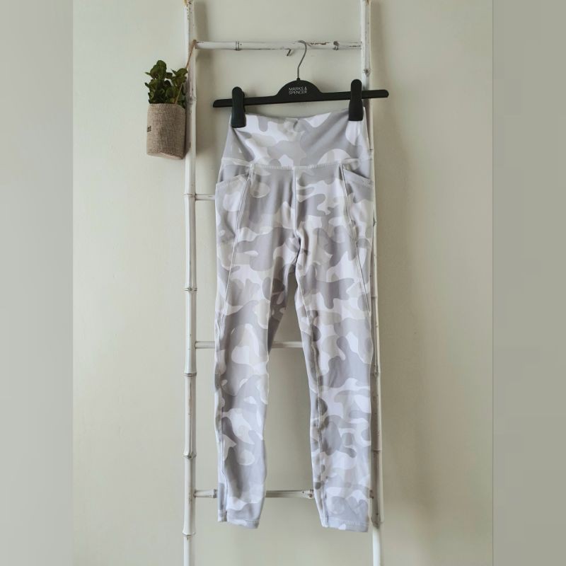 X by Gottex White Camo 7/8 Legging
